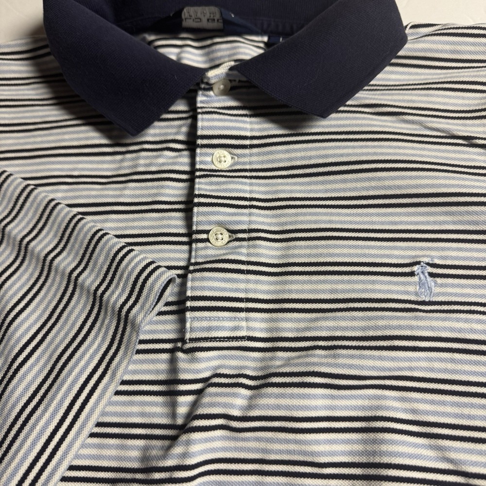 polo ralph lauren golf Polo Stripe "the Legend" Logo Size Large